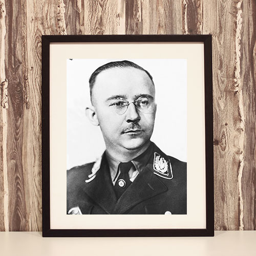 Framed Portrait Of Heinrich Himmler 1945 Nsvendor